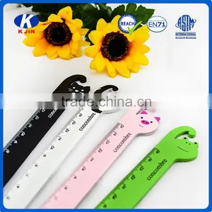 2016 Hot Sale 15cm Funny Animal Shaped Wooden Ruler for School or Office thumbnail-6