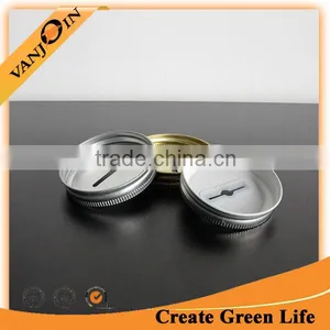 Regular Mouth 70mm Coin Slot Silver Lids thumbnail-3
