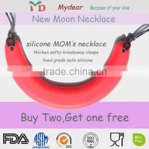 BPA Free Silicone Pacifier Chain And Clip Unique Baby Pacifiers thumbnail-5