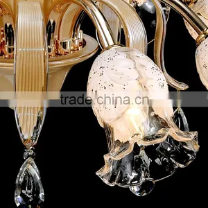 Flower Shape Glass Pendant Lamp , Glass Led Crystal Pendant Lighting thumbnail-1