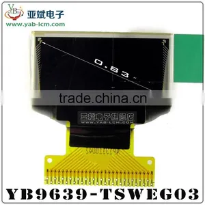 0.83 Inch Oled 96x39 Monochrome Lcd Display Module thumbnail-1