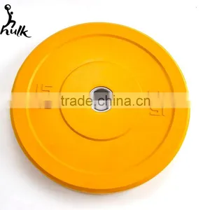 2016 HULK HOT SALE! Crossfit Weightlifting Bumper Plate thumbnail-1