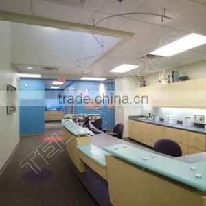 Wholesale Reception Desk/Hot Sales Modern Straight Desks/hotel Reception Desk Size thumbnail-1