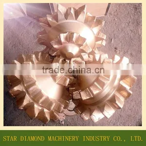 9-7/8" Tri Cone Bits, 251mm Milled Tooth Tricone Bits, Soft Rock Drill Bits thumbnail-2