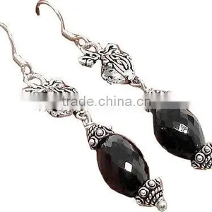 A2426 Sterling Silver Earrings, Diamond Earrings thumbnail-1