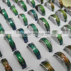 2016 New Design 12 Color Mood Ring Color Changing Ring thumbnail-1