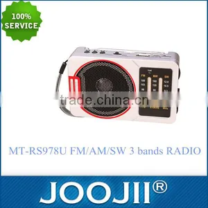 2016 New Product am fm sw 3 Band Portable Radio thumbnail-1