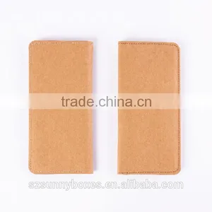 Anti-tearing Washable Kraft Paper Folding Long Wallet With Zipper thumbnail-3