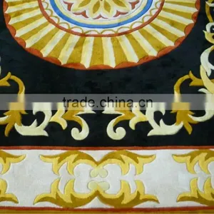 Luxurious Meeting Room Hand Tufted Wall to Wall Modern Design Carpet BTHM thumbnail-3
