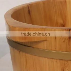 Chinese Taichi Foot Basin,handmade Foot Tub,wooden Foot Basin thumbnail-4
