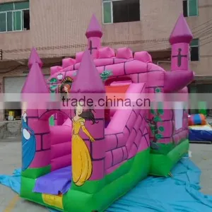 Hot Princess Inflatable Combo Bouncer thumbnail-3