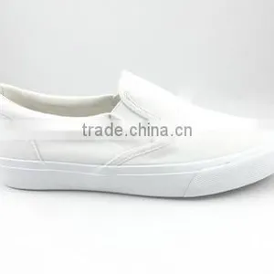 Stock Shoes New Design Kids White Canvas Footwears thumbnail-1