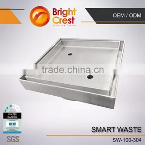 Hotel Used Stainless Steel Bathroom Smart Floor Waste thumbnail-2