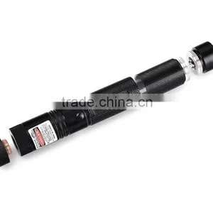 Green High Powered Burning Laser Pointer Lazer Presenter Puntero Verde Caneta Laserpointer + Safe Key Laser Pointer 303 thumbnail-1