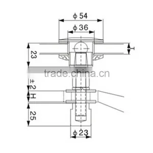 High Standard Connector For Glass Spider Fitting Installation thumbnail-5