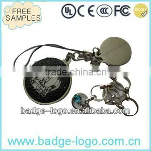 Promotional Black Metal Keychain thumbnail-1
