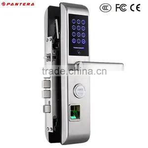 Hotel NFC Wireless Keyless Chongqing Portable Adhesiv Door Lock With Finger Print thumbnail-1
