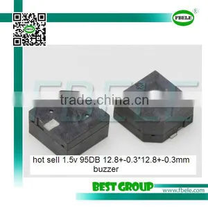 Hot Sell 1.5v 95DB 12.8+-0.3*12.8+-0.3mm Buzzer SMT1265A thumbnail-1