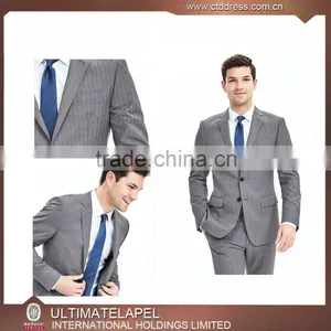 New Style Slim Fit Custom Made Mens Blazer Business Suit Supplier's Choice thumbnail-1