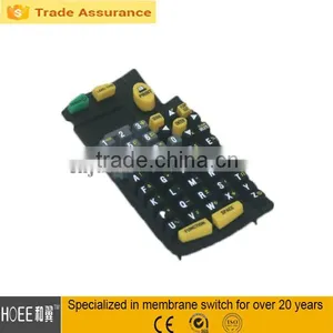High Quality Custom Silicone Rubber Keypad for Remote thumbnail-1