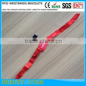 Customized Logo RFID Woven Wristbands ,for Event Use RFID Woven Wristbands thumbnail-5