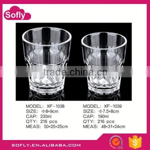 Handicraft Perspex Premium Quality Plastic 18oz Water Cup Tumblers thumbnail-1
