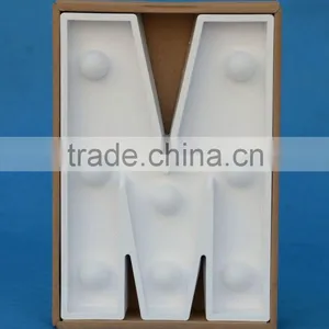 Yellow Warm Light Color Marquee Letter Light for Wedding and Room Decoration thumbnail-1