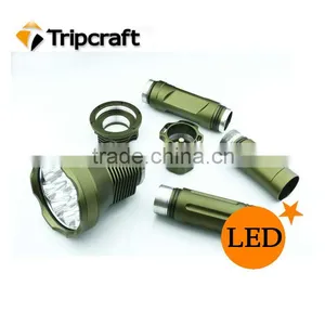 Promotion! 13800 Lumen Super Bright 12x XML T6 LED Flashlight Torch, 5 Mode For Outdoor Sports thumbnail-1