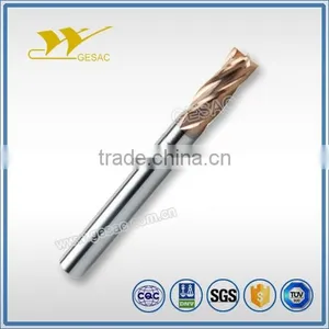 4 Flute Standard Length End Mill for Hardened Steel Milling thumbnail-1