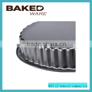 Carbon Steel Bakeware Cake Pan Black Color Pizza Pan thumbnail-3