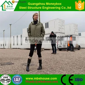 40HQ Modified Shipping Container House for Refugee Camp With SGS ISO CE thumbnail-2