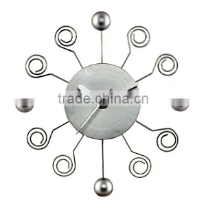 Kitchen Wall Clock With Fork and Knife thumbnail-1