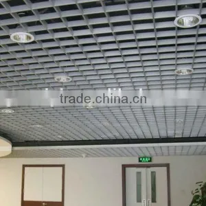 75mm*75mm New Product Inside Decorcation Aluminum Grid Ceiling thumbnail-1