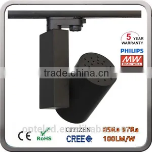 High Quality Good Driver LED Track Rail Light CRI90 CRI 97 100Lm/W With CREE COB thumbnail-3
