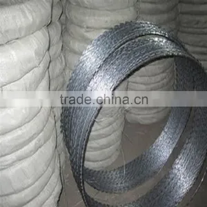 High Quality PVC Coated Razor Barbed Wire From Jinzhou Factory thumbnail-6
