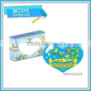 Lovely Heart Shape Electronic Keyboard Music Instrument thumbnail-1