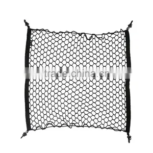 70 * 70cm Car Trunk Interior Mesh Net Storage Bag Luggage Holder 4 Hooks thumbnail-6