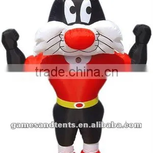 Inflatable Costume Cat F6001 thumbnail-1