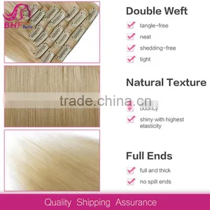 How Much Are Thick Human Cheap Best Indian Remy Clip In Hair Extensions thumbnail-2