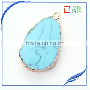 Sell Hot 2016 Fashion Lady Crystal Druzy Pendant thumbnail-2