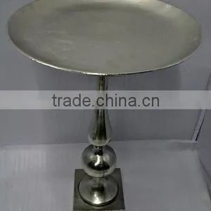Aluminium Metal Cake Stand Folding Raw Nickel thumbnail-1