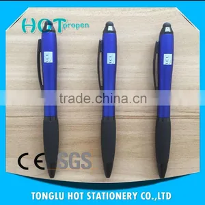 Black Parts Metal Clil Stylus Touch Ball Pen for Gift and Computer thumbnail-3