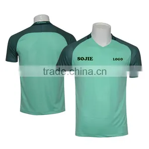 2015/2016 Wholesale Thai Quality Blank Football Shirt Maker Customzied Sublimation Cheap Kids Soccer Jersey thumbnail-4