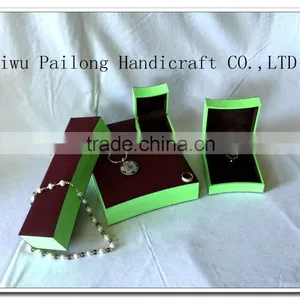 New Design Plastic Jewlery Box Flocking, Custom Handmade Jewlery Gift Packaging,colorful Wedding Jewelry Box thumbnail-1