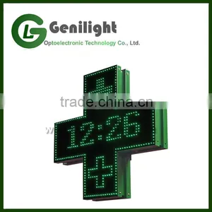 New Product Outdoor Single Green/ Dual Color / Full Color LED Cross thumbnail-1