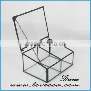 Reflections Square Jewelry Box Personalized Custom Jewelry Box thumbnail-5
