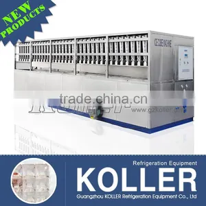 Koller 8TPD Ice Cube Machine CV8000 With Semiautomatic Ice Harvest System thumbnail-1