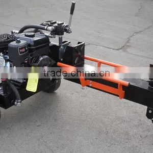 Horizontal Log Splitter 13T With Gasoline Engine, 520mm Cutting Length, New Item thumbnail-1