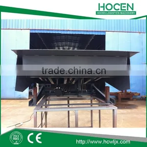 8T, 10t, 12T, 15T Warehouse Fixed Electric Hydraulic Trailers Heavy Duty Loading Ramp For Sale thumbnail-6