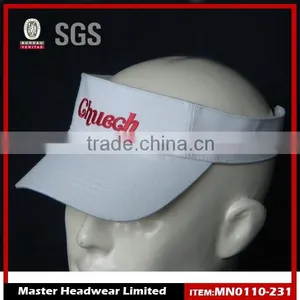 2015 Cheap Men's Sports Sun Visor Cap 100% Cotton Summer Sun Visor Cap and Hat thumbnail-1